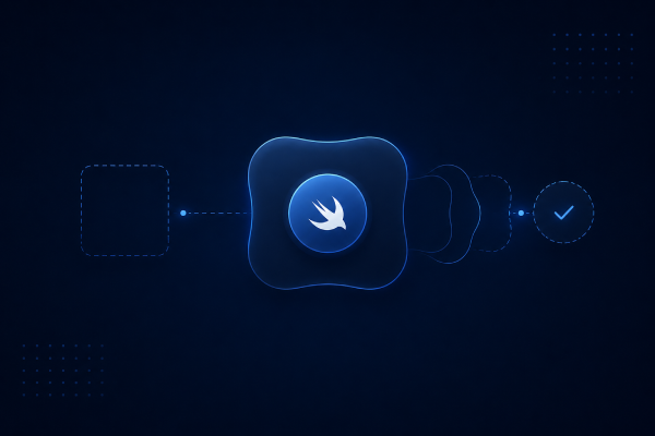 SwiftUI Morphing Button